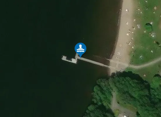 Satellite image of Sätrastrandsbadet S, Mälaren