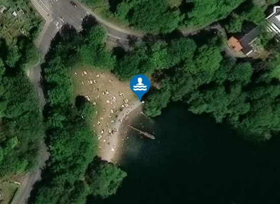 Satellite image of Trekantens strandbad