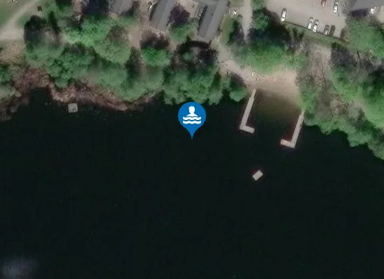 Satellite image of SICKLA STRANDBAD