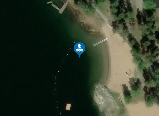 Satellite image of ERIKSÖBADET