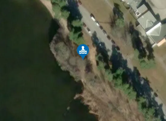 Satellite image of KALMARSANDBADET