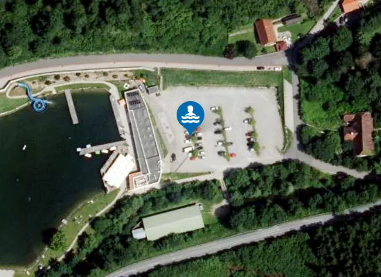 Satellite view of BADESEE WEIHERMÜHLE, GRATWEIN