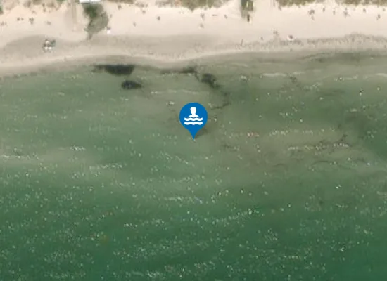 Satellite image of KÄMPINGE STRANDBAD