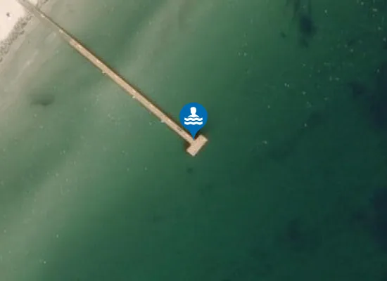 Satellite image of LJUNGSKOGENS STRANDBAD