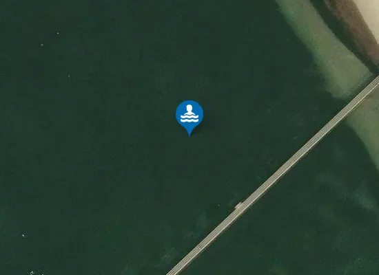 Satellite image of LÅNGA BRYGGAN I BJÄRRED