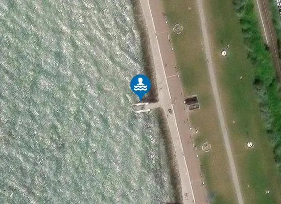 Satellite image of JÄRNVÄGSMÄNNENS BRYGGA