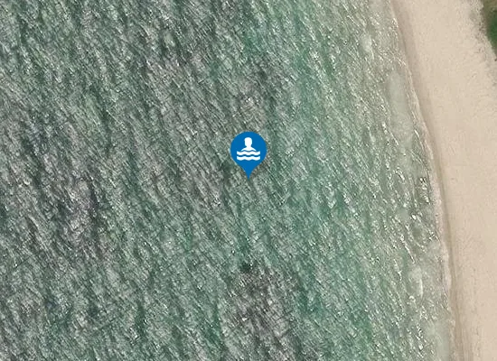 Satellite image of VIKENS HAVSBAD