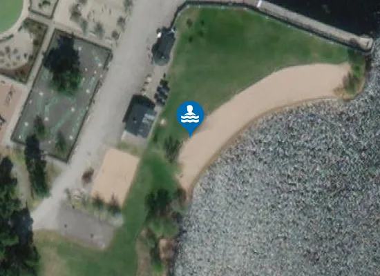 Satellite image of MARIEBERGSSKOGEN