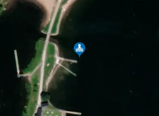 Satellite image of Långviken