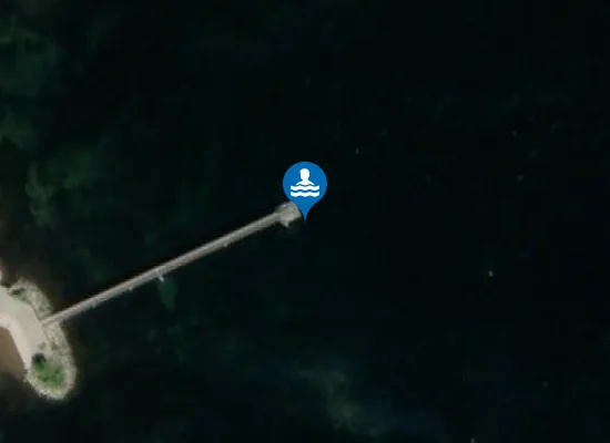 Satellite image of Norrlidsbadet