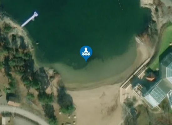 Satellite image of LYSINGSBADET, JUDÖN SANDSTRAND