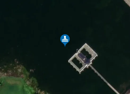 Satellite image of BORGHOLM, KALLBADHUSET