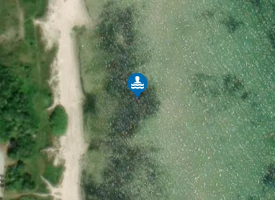 Satellite image of KÅREHAMNS BADPLATS