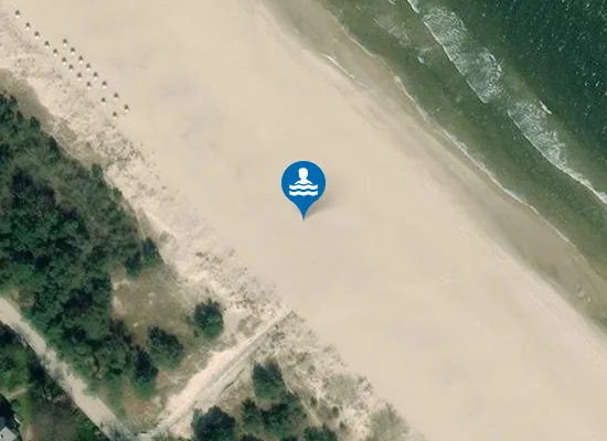 Satellite image of OSTSEE HERINGSDORF SPORTSTRAND