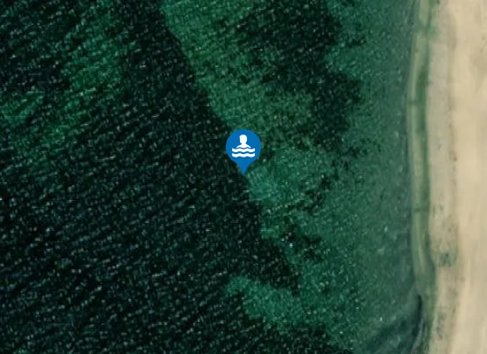 Satellite image of Rosendals havsbad norr