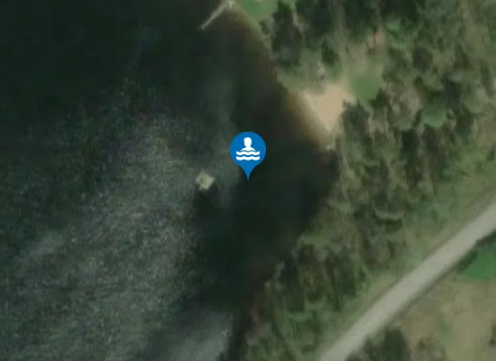 Satellite image of GINGSJÖN