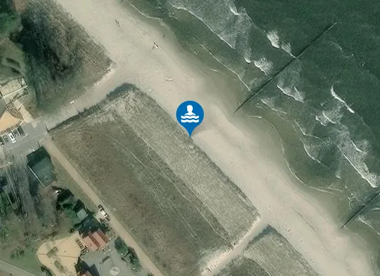 Satellite image of OSTSEE KOELPINSEE HAUPTSTRAND