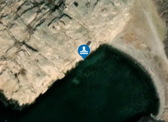 Satellite image of Boviken