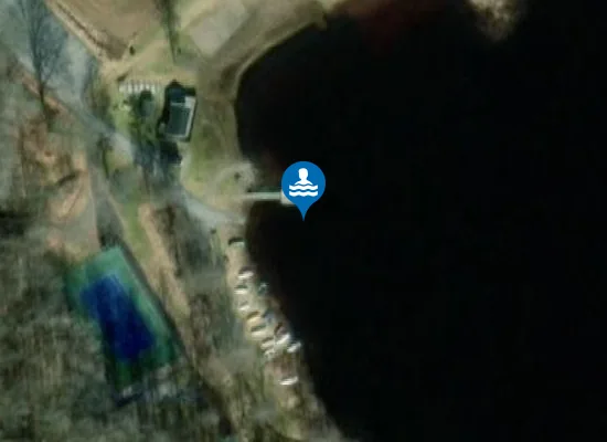 Satellite image of Östad