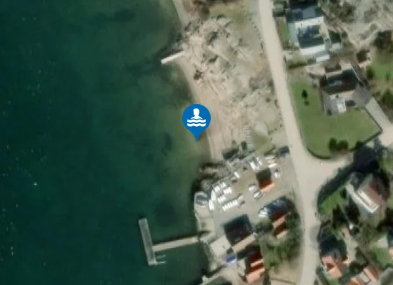 Satellite image of Badberget