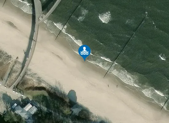 Satellite image of OSTSEE KOSEROW KURPLATZ