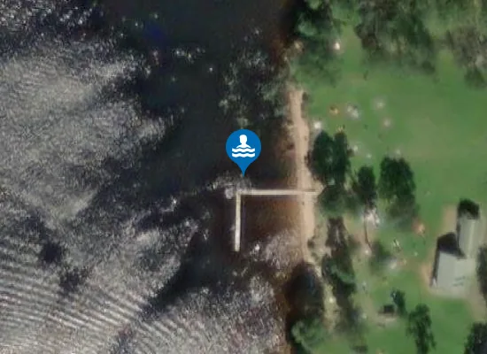 Satellite image of Ö:A ÖRESJÖN, MOS STRAND