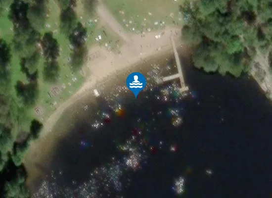 Satellite image of STORA DELSJÖN