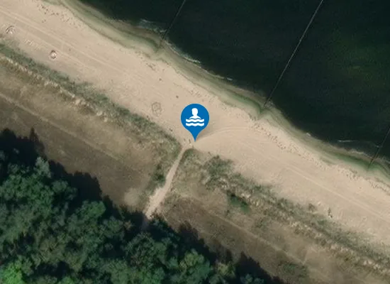 Satellite image of OSTSEE KOSEROW FKK PARKPLATZ