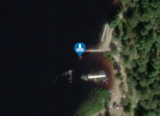 Satellite image of HÄRLANDA TJÄRN