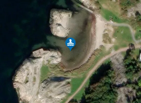 Satellite image of HOVÅSBADET
