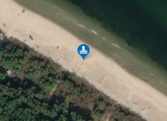 Satellite image of OSTSEE ZINNOWITZ HAUPTZUGANG