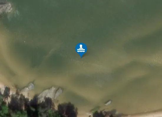 Satellite image of Vänern, Gaddesanna