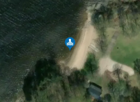 Satellite image of MJÖRN, LÖVEKULLE CAMPING