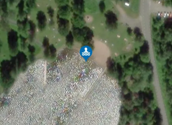 Satellite image of SIMSJÖN STORA BADVIKEN