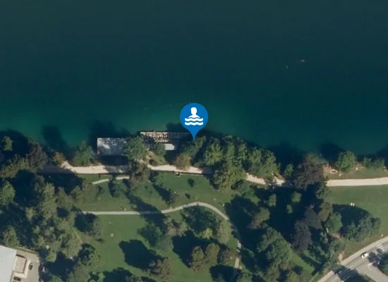 Satellite image of NARAVNO KOPALIŠČE HOTEL VILA BLED