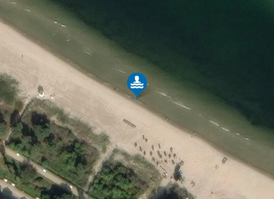 Satellite image of OSTSEE ZINNOWITZ FISCHERSTRAND