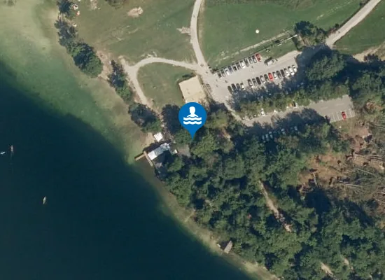 Satellite image of KOPALNO OBMOČJE FUŽINSKI ZALIV