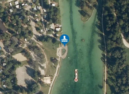 Satellite image of KOPALIŠČE ŠOBČEV BAJER