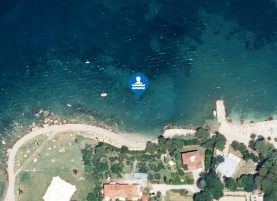 Satellite image of KOPALNO OBMOČJE RIKORVO–SIMONOV ZALIV