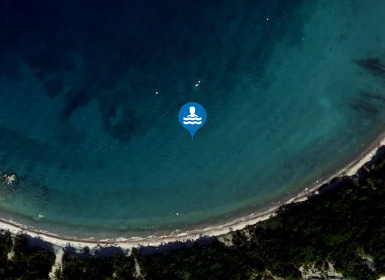 Satellite image of KOPALNO OBMOČJE SIMONOV ZALIV–STRUNJAN