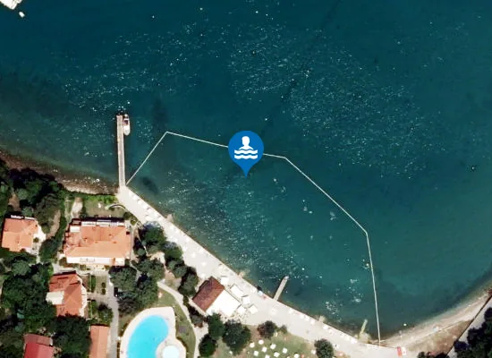 Satellite image of NARAVNO KOPALIŠČE SALINERA