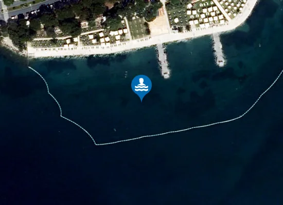 Satellite image of KOPALIŠČE HOTELI MORJE