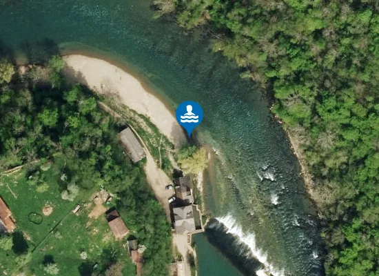 Satellite image of KOPALNO OBMOČJE KOLPA, POBREŽJE–FUČKOVCI