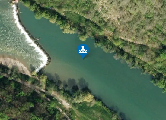 Satellite image of KOPALNO OBMOČJE KOLPA, ADLEŠIČI