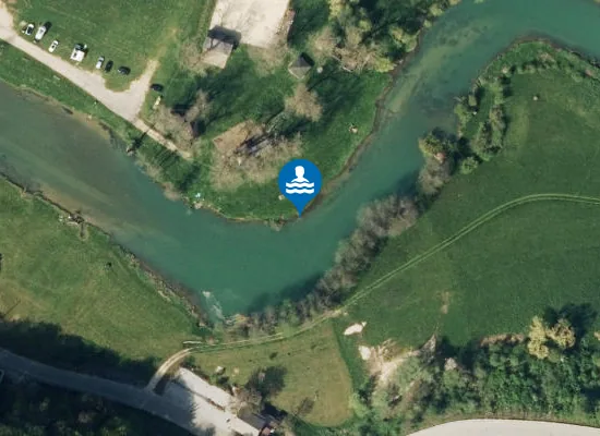 Satellite image of KOPALNO OBMOČJE KRKA, ŽUŽEMBERK