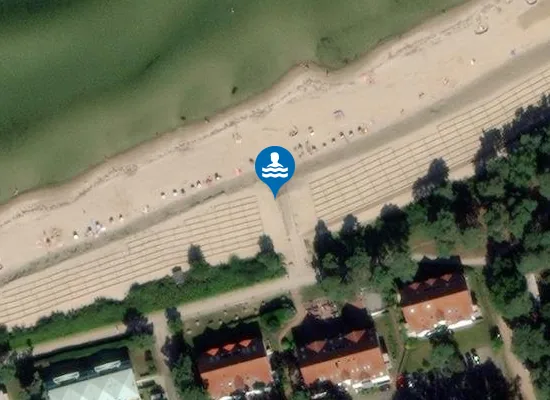 Satellite image of GREIFSWALDER BODDEN LUBMIN WALDHEIDE