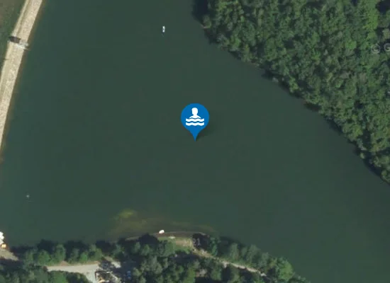 Satellite image of DOLNO HODRUŠSKÉ JAZERO