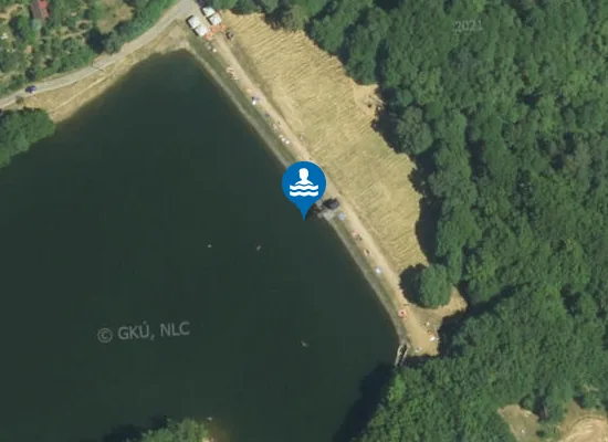 Satellite image of BELIANSKE JAZERO