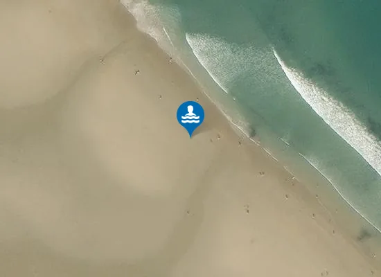 Satellite view of Druridge Bay South