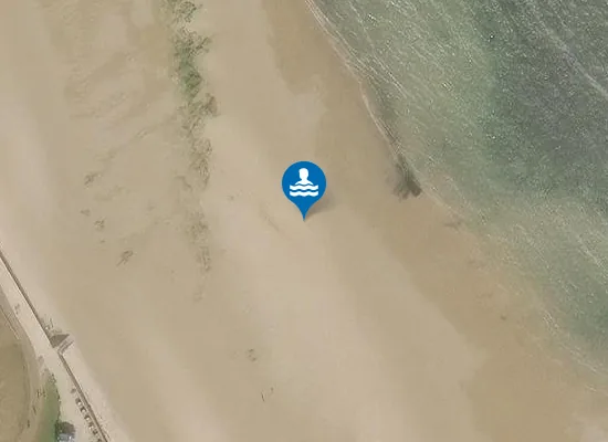 Satellite view of Whitley Bay